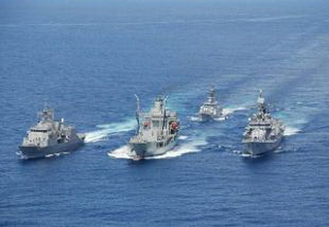 Ấn Độ, Singapore bắt đầu cuộc tập trận lớn ở Biển Đông
