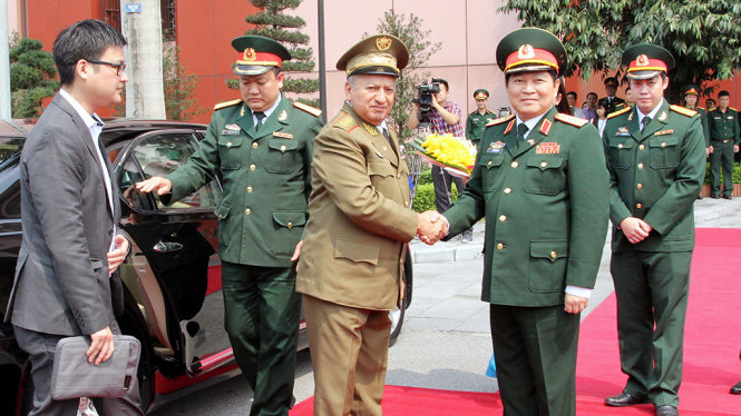 Việt Nam - Cuba hợp tác trong lĩnh vực quốc phòng