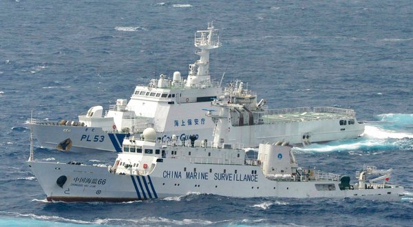 Tàu Hải giám Trung Quốc lại quấy rối Nhật Bản