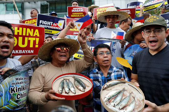 Hơn 80% dân Philippines phản đối 'ngồi im' trước Trung Quốc ở biển Đông