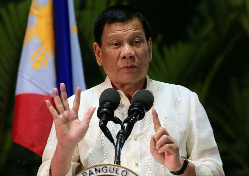 Tổng thống Philippines Duterte nói có thể đến đảo Thị Tứ ở Trường Sa