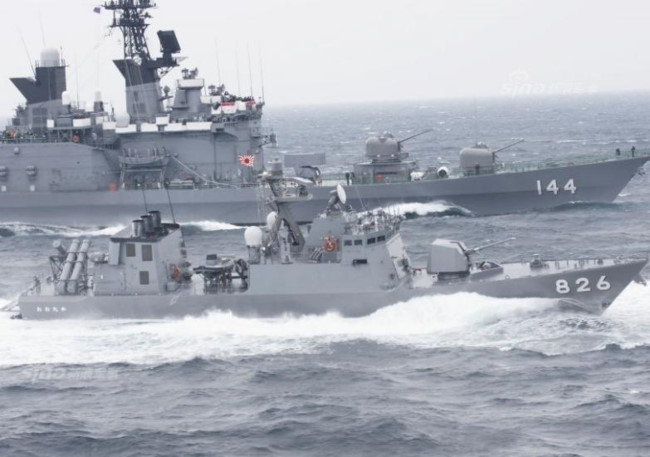 Nhật đóng tàu hộ vệ đấu Trung Quốc ở biển Hoa Đông