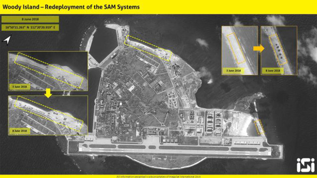 Việt Nam lên tiếng việc tên lửa Trung Quốc tái xuất ở Hoàng Sa