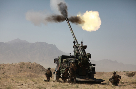 Pháo tự hành CAESAR được quân đội Pháp sử dụng tại chiến trường Afghanistan