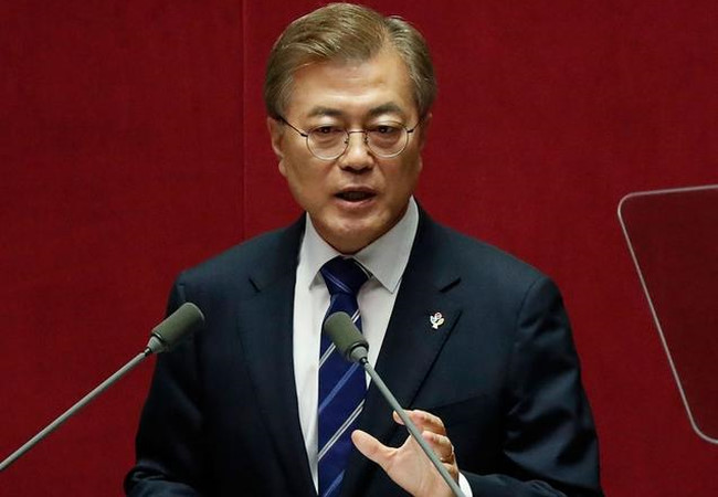 tong thong han quoc moon jae-in. anh: getty