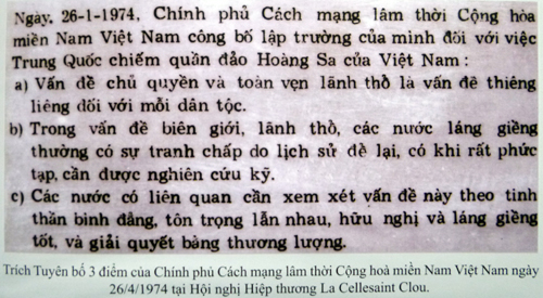 Trung Quốc dùng thủ đoạn gì để xâm chiếm Hoàng Sa của Việt Nam? (Phần 2)