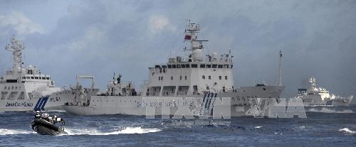 Tàu Trung Quốc xuất hiện gần quần đảo tranh chấp với Nhật Bản