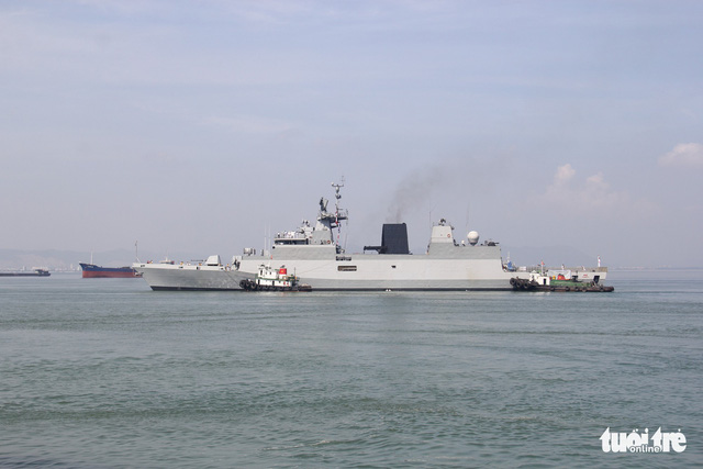 Đà Nẵng đón cùng lúc 3 tàu hải quân Ấn Độ vào thăm
