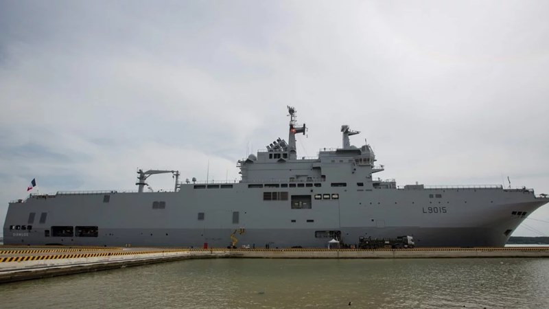 Pháp đưa tàu chiến tới tập trận ở biển Đông - ảnh 1