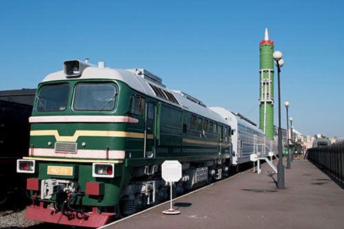 Hệ thống tên lửa đạn đạo trên tàu hỏa của Nga