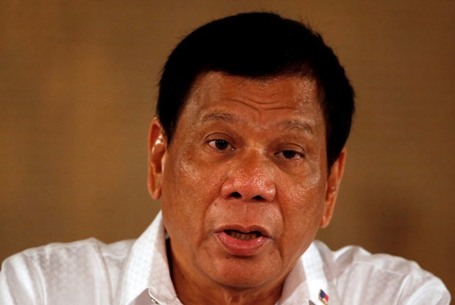 Ông Duterte nói không thể cản Trung Quốc xây dựng ở Scarborough