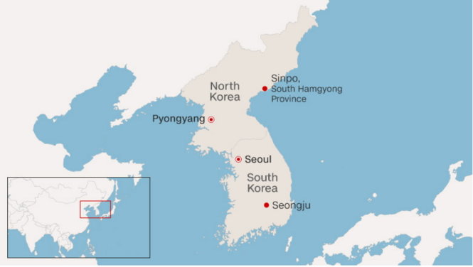 Tình hình căng thẳng trên bán đảo Triều Tiên chiều 17-04-2017