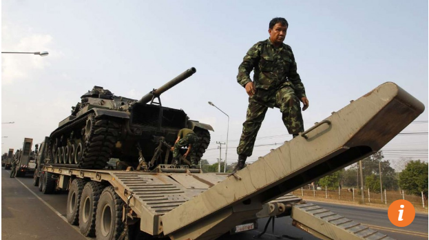 Thái Lan đang định dùng xe tăng Trung Quốc thay xe tăng Mỹ. Ảnh: SCMP